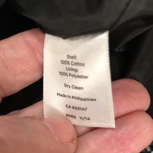 Talbots white/black checked pencil skirt, NWOT - Picture 3 of 6